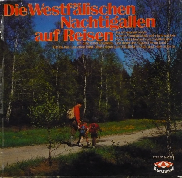 Cover Die Westfälischen Nachtigallen - Auf Reisen (LP, Album, RE) Schallplatten Ankauf