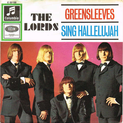 Cover The Lords - Greensleeves / Sing Hallelujah (7, Single) Schallplatten Ankauf