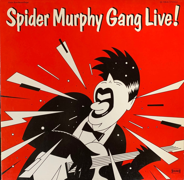 Cover Spider Murphy Gang - Spider Murphy Gang Live! (LP, Album, Club) Schallplatten Ankauf