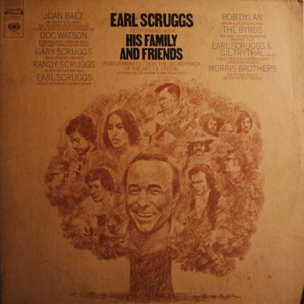 Cover Various - Earl Scruggs Performing With His Family And Friends (LP, Album) Schallplatten Ankauf