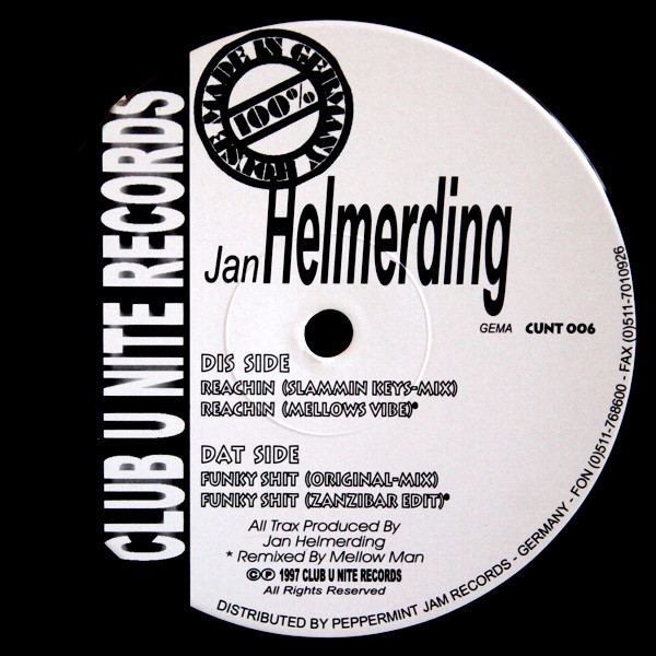 Cover Jan Helmerding - Reachin' (12) Schallplatten Ankauf