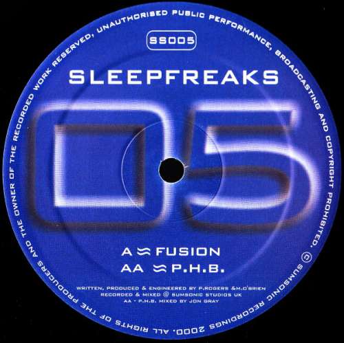 Cover Sleepfreaks - Fusion / P.H.B. (12) Schallplatten Ankauf