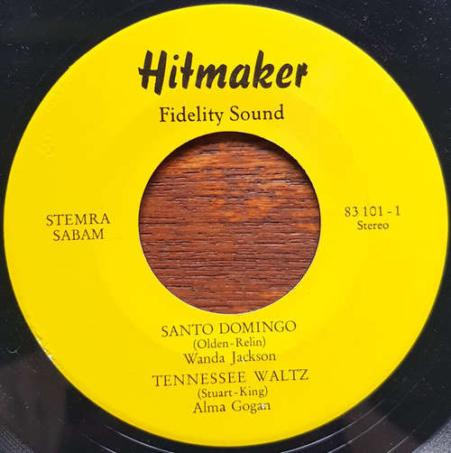 Cover Various - Santo Domingo / Tennessee Waltz / Rocky Waschbär / One Way Wind (7, EP) Schallplatten Ankauf