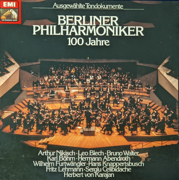 Bild Berliner Philharmoniker - 100 Jahre · Ausgewählte Tondokumente (5xLP + Box, Comp) Schallplatten Ankauf