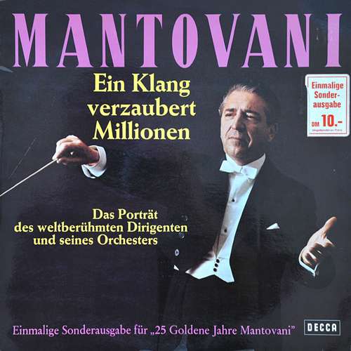 Cover Mantovani - Ein Klang Verzaubert Millionen (LP, Comp, S/Edition, roy) Schallplatten Ankauf