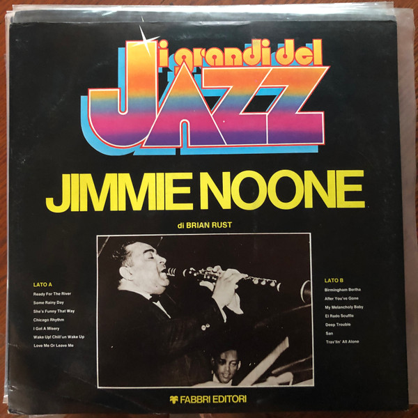 Cover Jimmie Noone - Jimmie Noone (LP, Comp, RE) Schallplatten Ankauf