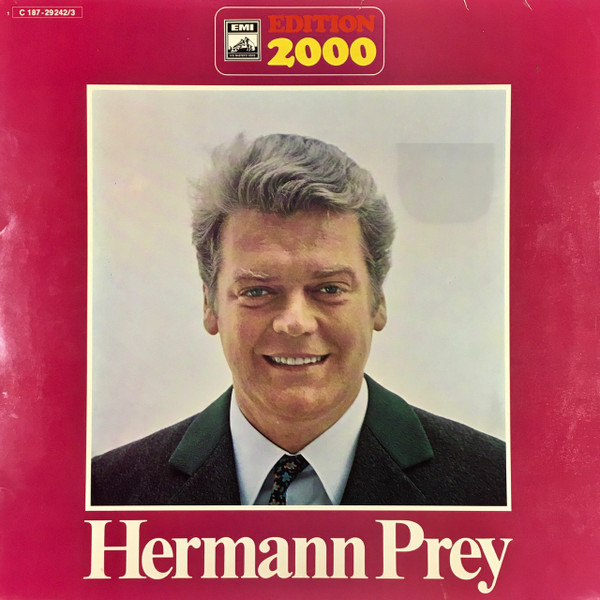 Cover Hermann Prey - Edition 2000 (2xLP, Comp, Ltd) Schallplatten Ankauf