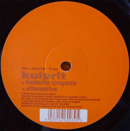 Cover Kulprit - Toulouse Tangents (12) Schallplatten Ankauf