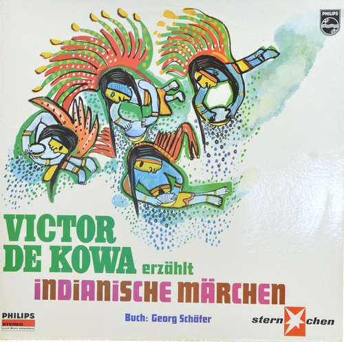 Cover Victor de Kowa - Victor de Kowa Erzählt Indianische Märchen (LP) Schallplatten Ankauf