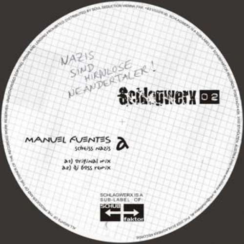 Cover Manuel Fuentes - Scheiss Nazis (12) Schallplatten Ankauf
