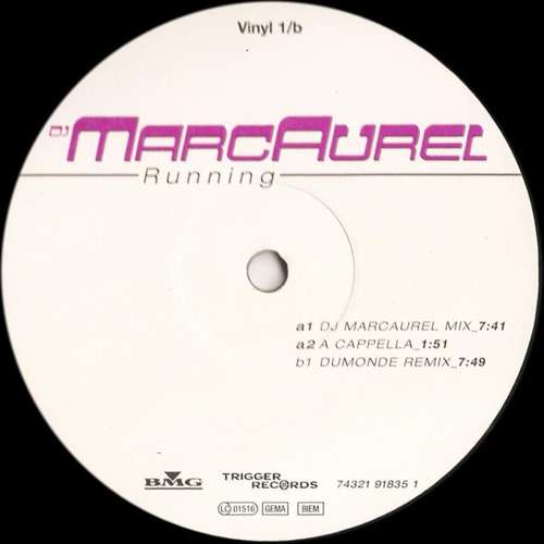 Cover DJ MarcAurel* - Running (2x12) Schallplatten Ankauf