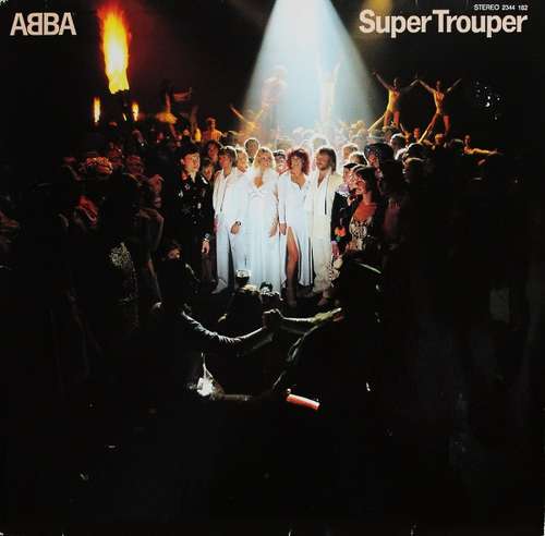 Cover ABBA - Super Trouper (LP, Album) Schallplatten Ankauf