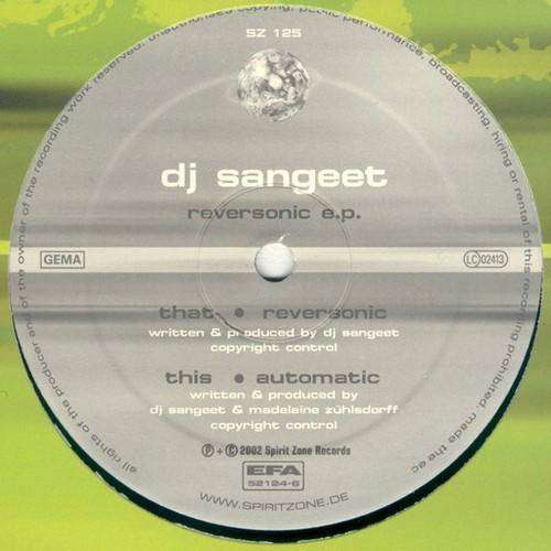 Cover DJ Sangeet - Reversonic e.p. (12, EP) Schallplatten Ankauf