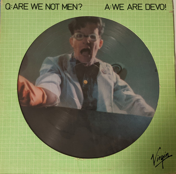 Cover Devo - Q: Are We Not Men? A: We Are Devo! (LP, Album, Pic) Schallplatten Ankauf