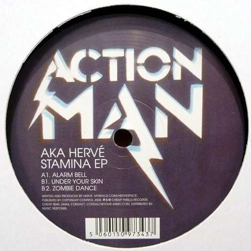 Cover Action Man (4) Aka Hervé - Stamina EP (12, EP) Schallplatten Ankauf
