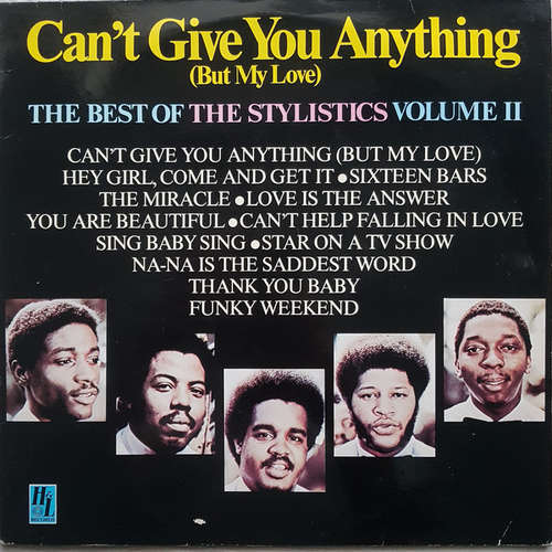 Cover The Stylistics - The Best Of  - Volume II (LP, Comp) Schallplatten Ankauf