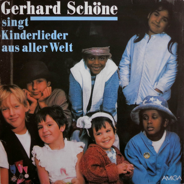 Cover Gerhard Schöne - Gerhard Schöne Singt Kinderlieder Aus Aller Welt (LP, Album) Schallplatten Ankauf