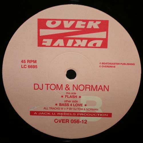 Bild DJ Tom & Norman - Bass 4 Love (12) Schallplatten Ankauf