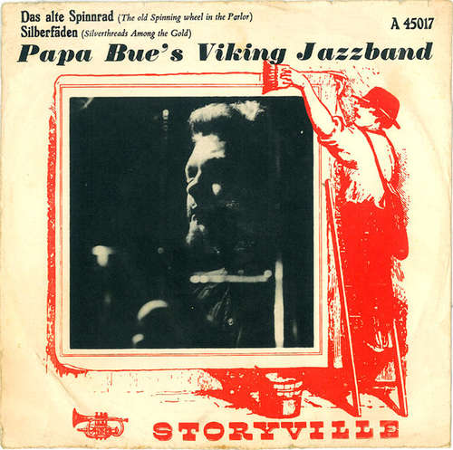 Cover Papa Bue's Viking Jazz Band - Das Alte Spinnrad / Silberfäden (7, Single) Schallplatten Ankauf