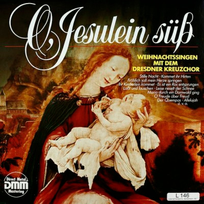 Cover Dresdner Kreuzchor, Martin Flämig - O Jesulein Süß (Weihnachtssingen Mit Dem Dresdner Kreuzchor) (LP, Album, Club) Schallplatten Ankauf