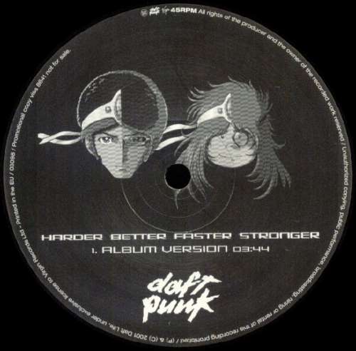 Cover Daft Punk - Harder Better Faster Stronger (12, Promo) Schallplatten Ankauf