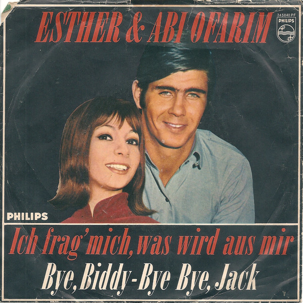 Cover Esther & Abi Ofarim - Ich Frag' Mich, Was Wird Aus Mir / Bye, Biddy-Bye Bye, Jack (7, Single, Mono) Schallplatten Ankauf