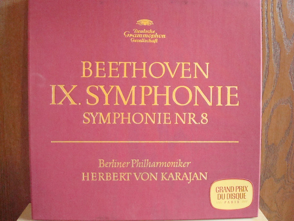 Bild Beethoven* - Berliner Philharmoniker / Herbert von Karajan - IX. Symphonie / Symphonie Nr. 8 (2xLP, Album + Box) Schallplatten Ankauf