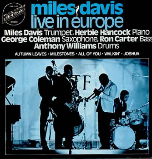 Cover Miles Davis - Live In Europe (LP, Album, Mono, RE) Schallplatten Ankauf