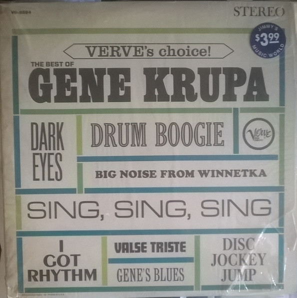 Cover Gene Krupa - The Best Of Gene Krupa (LP, Comp, RE) Schallplatten Ankauf