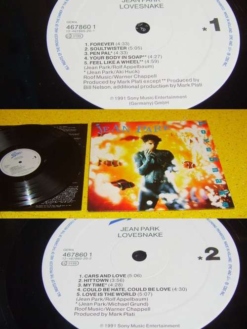 Cover Jean Park - Lovesnake (LP, Album) Schallplatten Ankauf