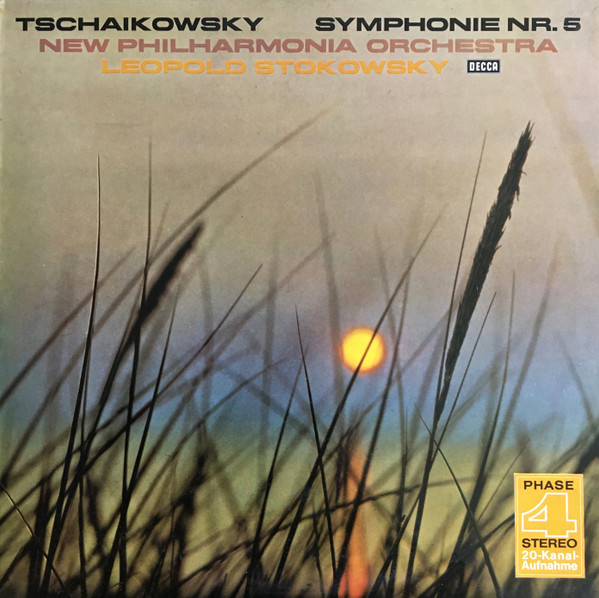 Cover Leopold Stokowski, New Philharmonia Orchestra - Tchaikovsky Symphony No. 5 In E Minor, Op. 64 (LP, Album, Pha) Schallplatten Ankauf