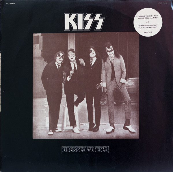 Cover Kiss - Dressed To Kill (LP, Album, Blu) Schallplatten Ankauf