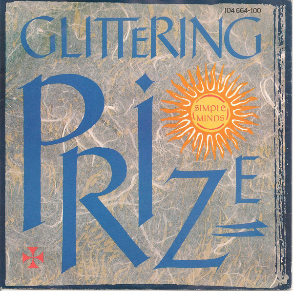 Cover Simple Minds - Glittering Prize (7, Single) Schallplatten Ankauf