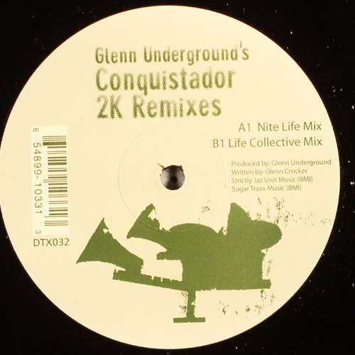 Cover Glenn Underground - Conquistador 2K Remixes (12) Schallplatten Ankauf