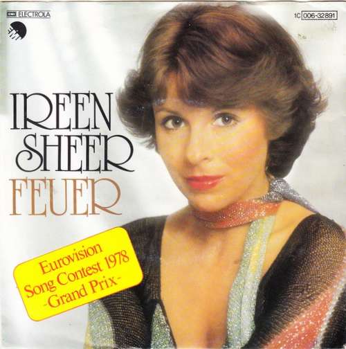 Cover Ireen Sheer - Feuer (7, Single, Tel) Schallplatten Ankauf