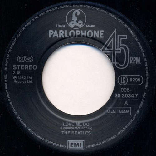 Cover The Beatles - Love Me Do (7, Single) Schallplatten Ankauf
