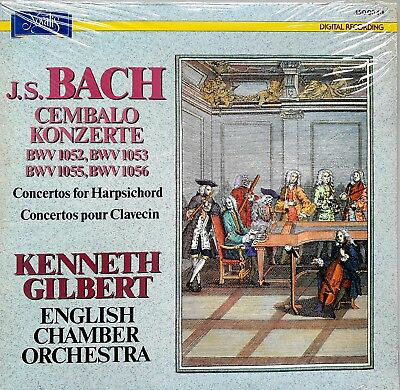Cover J.S. Bach*, Kenneth Gilbert - Cembalo Konzerte BWV 1052,BWV 1053,BWV 1055,BWV 1056 (LP) Schallplatten Ankauf