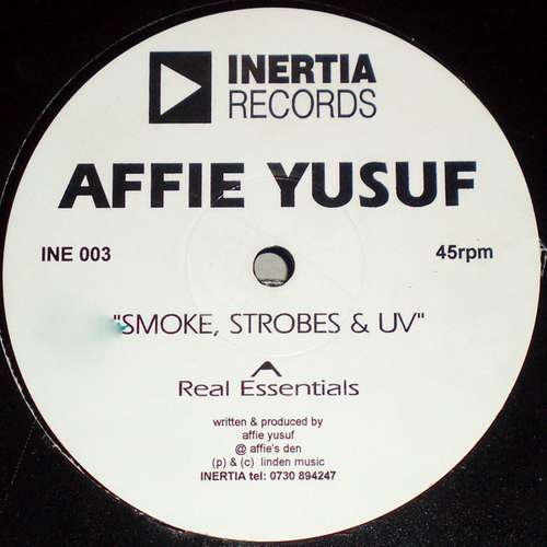 Cover Affie Yusuf - Smoke, Strobes & UV (12) Schallplatten Ankauf