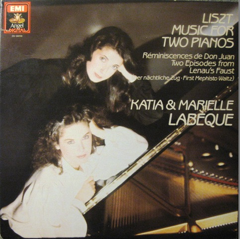 Cover Liszt*, Katia & Marielle Labèque* - Music For Two Pianos (LP) Schallplatten Ankauf