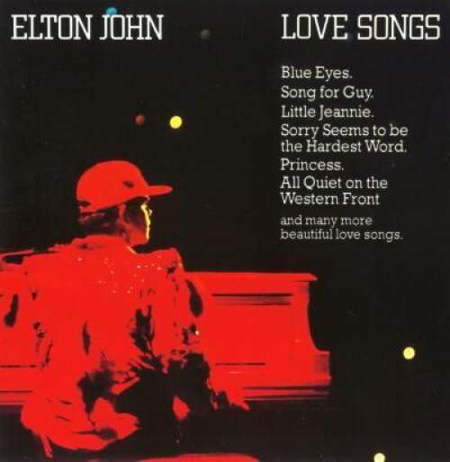 Cover Elton John - Love Songs (LP, Comp) Schallplatten Ankauf