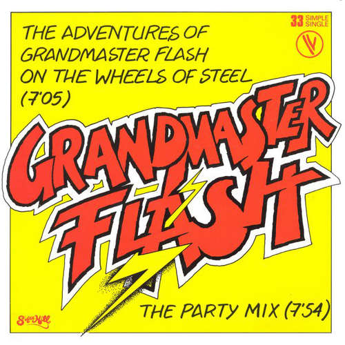 Cover Grandmaster Flash - The Adventures Of Grandmaster Flash On The Wheels Of Steel (12, Single, Ltd) Schallplatten Ankauf