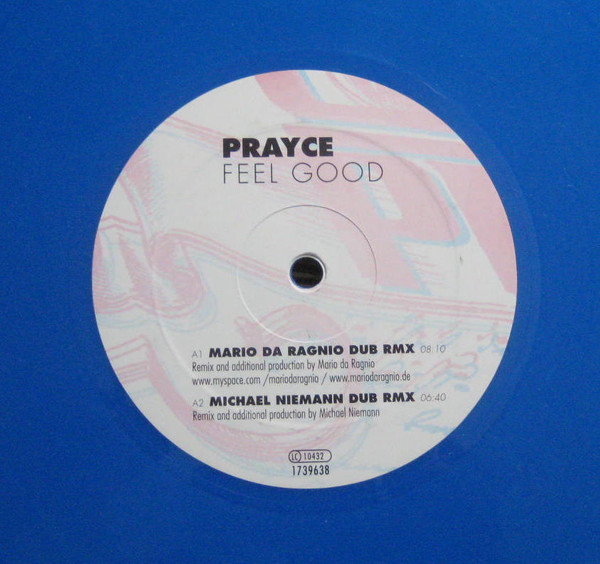 Cover Prayce - Feel Good (12, Blu) Schallplatten Ankauf