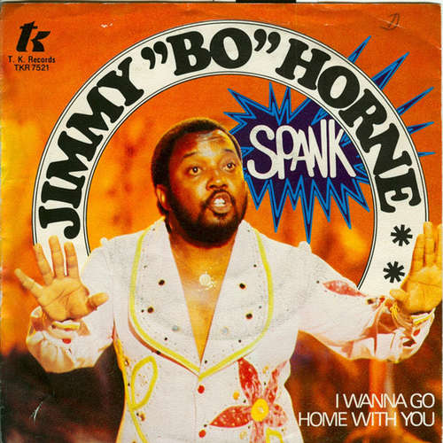 Cover Jimmy Bo Horne - Spank (7, Single) Schallplatten Ankauf