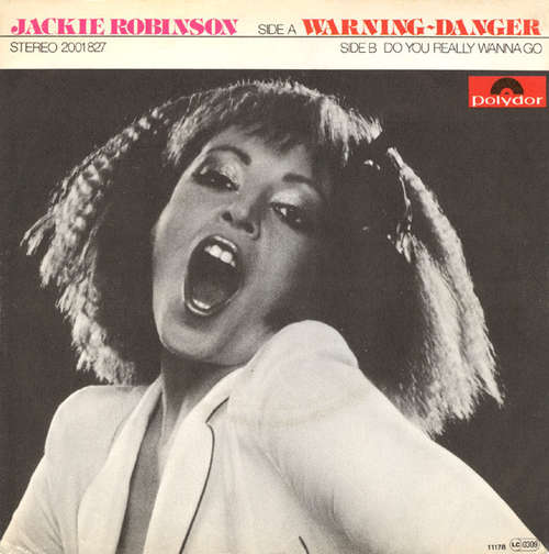 Cover Jackie Robinson - Warning - Danger (7, Single) Schallplatten Ankauf