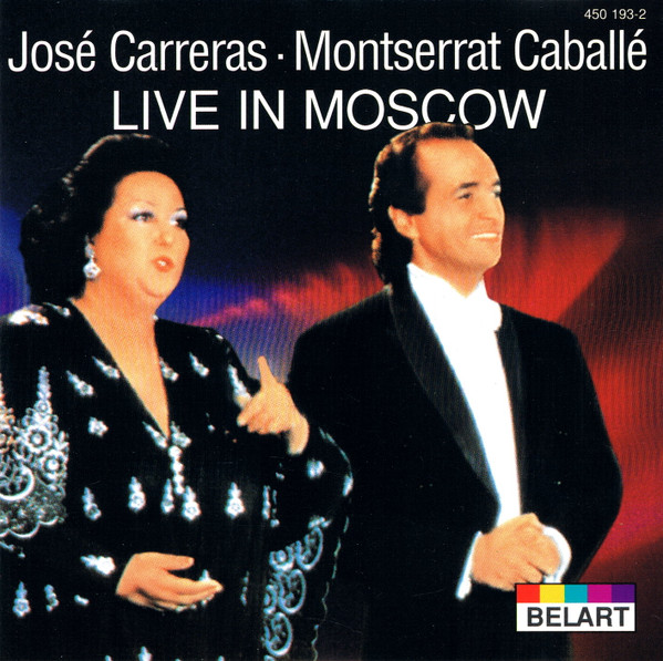 Cover José Carreras & Montserrat Caballé - Live In Moscow (CD, Album) Schallplatten Ankauf