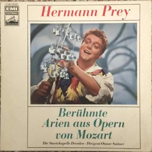 Bild Hermann Prey - Berühmte Arien Aus Opern Von Mozart (LP) Schallplatten Ankauf