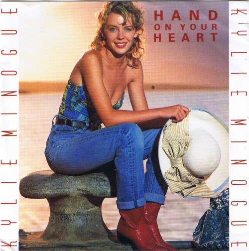 Cover Kylie Minogue - Hand On Your Heart (7) Schallplatten Ankauf