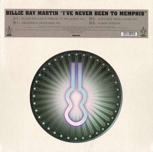 Cover Billie Ray Martin - I've Never Been To Memphis (12) Schallplatten Ankauf