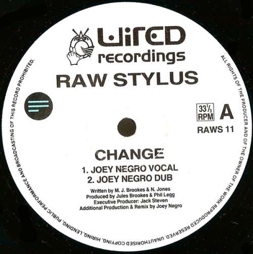 Cover Raw Stylus - Change (12) Schallplatten Ankauf