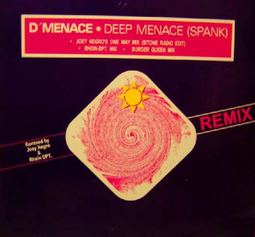 Cover D'Menace - Deep Menace (Spank) (12) Schallplatten Ankauf